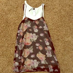 Mink pink slip dress